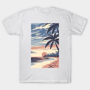 Sunset at the Beach T-Shirt